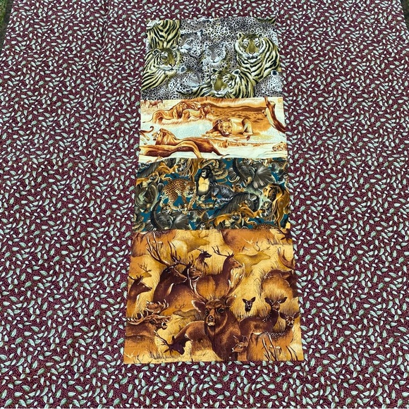 Vintage animal patchwork quilt - Picture 6 of 6